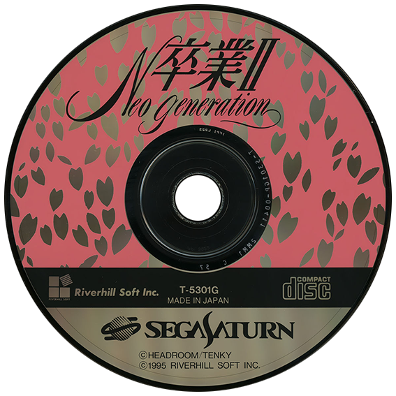 Sotsugyou II Neo Generation box art for Sega Saturn